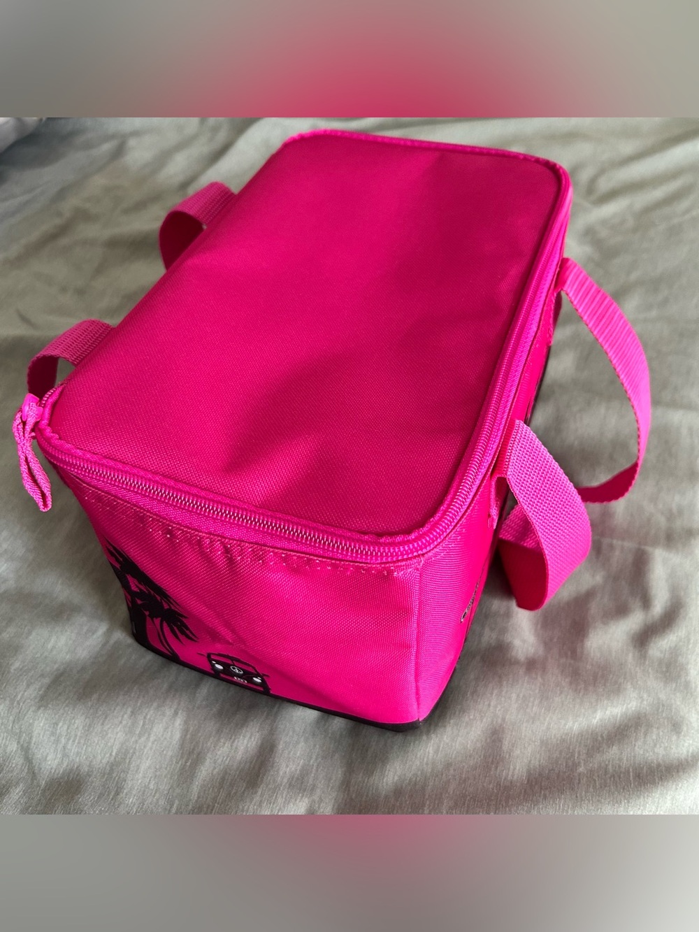 Trader Joe's Pink Insulated Lunch Tote - Picture 4 of 7